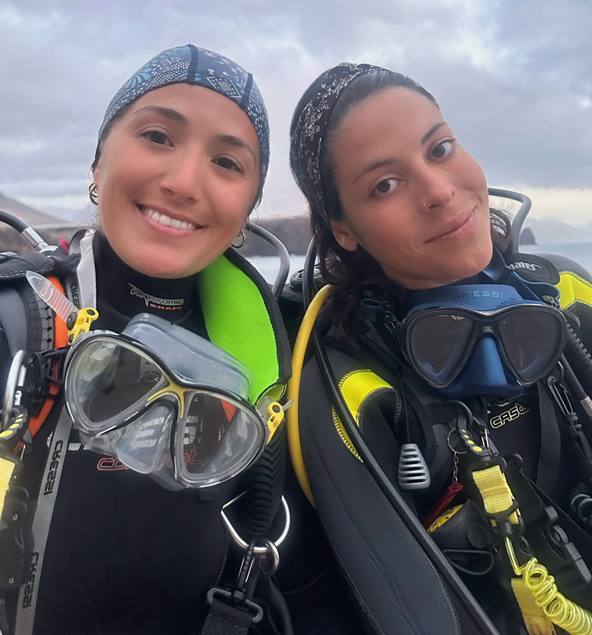 Sara Sánchez y Elena Fernández